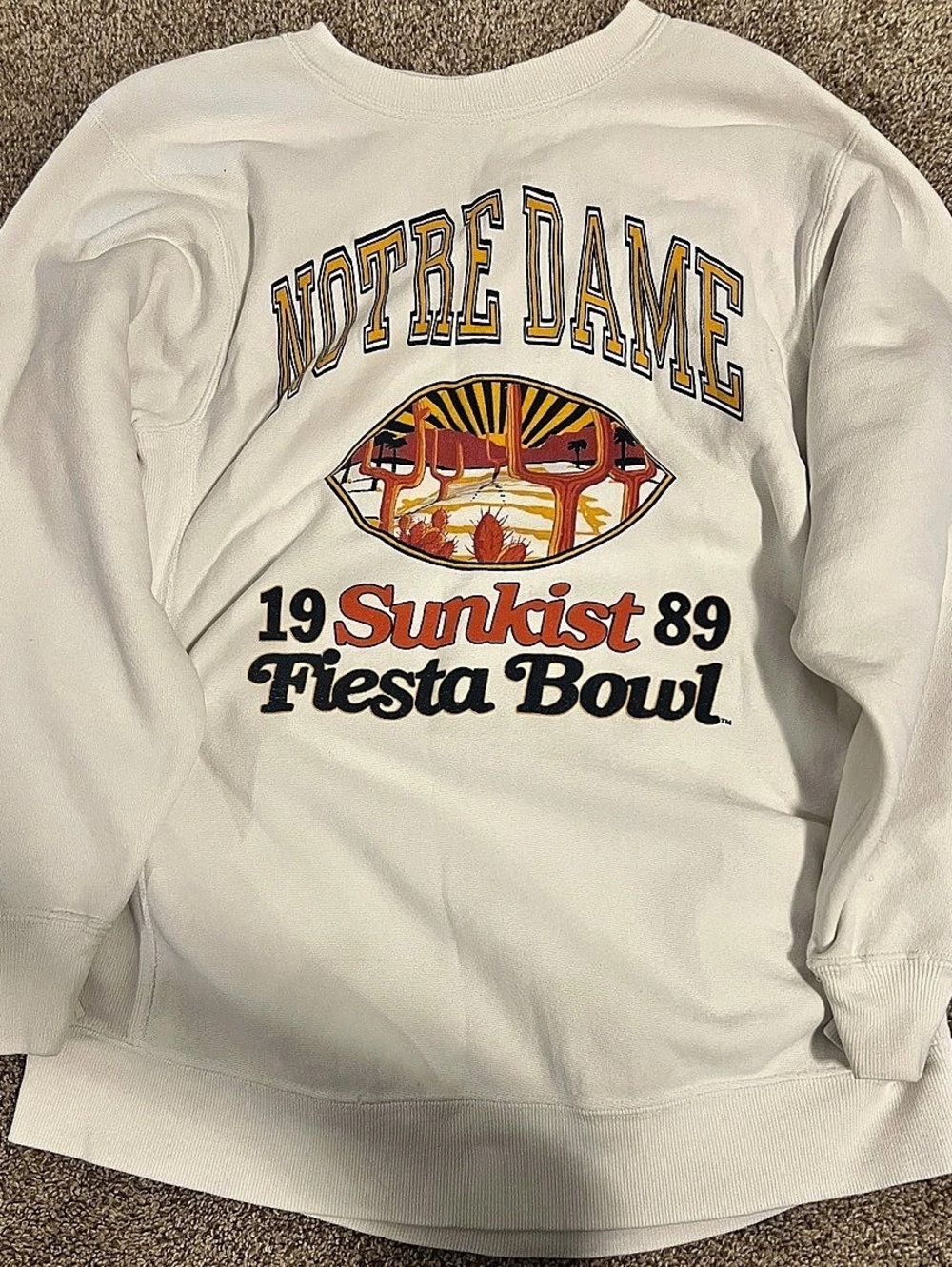 Vintage Notre Dame Fiesta Bowl Sweatshirt